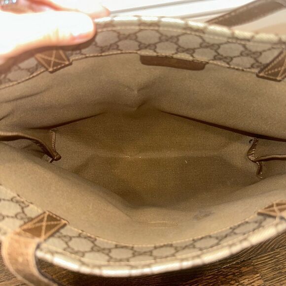 BUNDLE: Gucci GG Supreme coated canvas Vintage tote and wallet - Picture 7 of 15